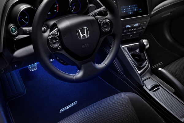 Honda Civic 2012-2016 Blue Front Ambient Footlight 08E10-TV0-601A