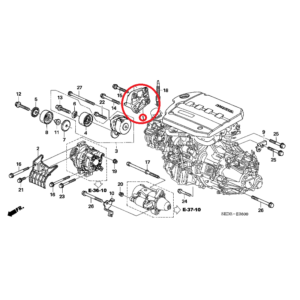 Honda Accord 2003-2008 Engine Mounting Bracket 11910-RBD-E00