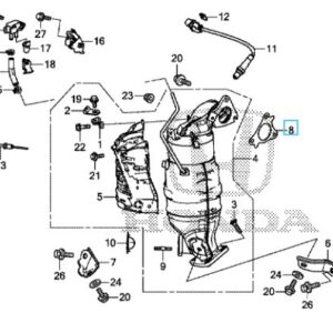 Honda Civic 1.6 2012-2016 Exhaust Manifold Gasket