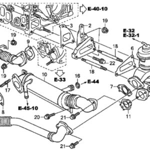 Honda FR-V Diesel EGR Valve Gasket