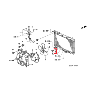Honda Radiator Drain O-Ring