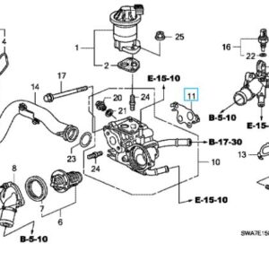 Honda CR-V Petrol 2008-2012 Thermostat Housing Gasket