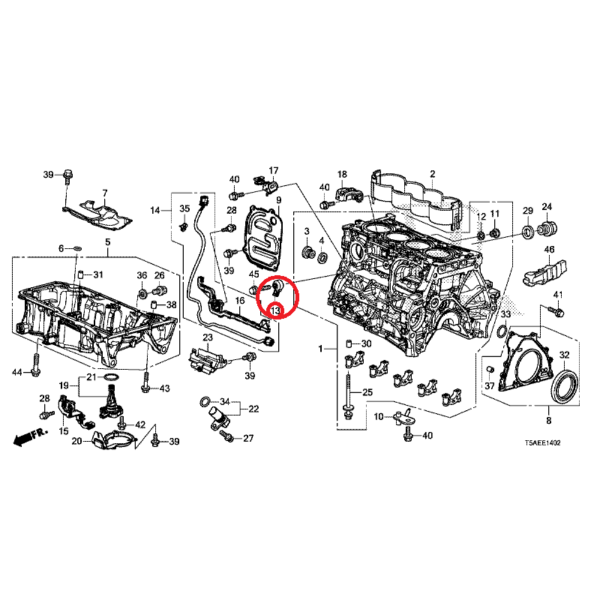 Honda Jazz 2016-2019 Knock Sensor 30530-R1A-A01