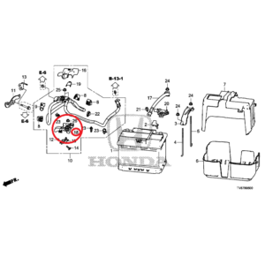 Honda Civic Type R Battery Fuse Terminal 38210-TV8-E01