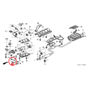 Honda Accord 2003-2008 Front Lambda Sensor 36531-RBB-003