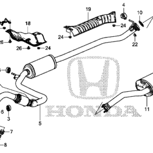 Honda CR-V and HR-V Rear Lambda Sensor 2013-2018