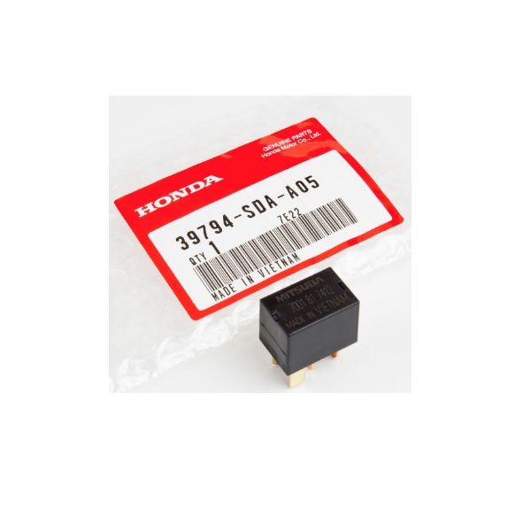 Honda Air Con Relay Various Models. Genuine Honda part supplied. Honda part number 39794-SDA-A05. Contact Honda Parts Direct if you require further details on this product.