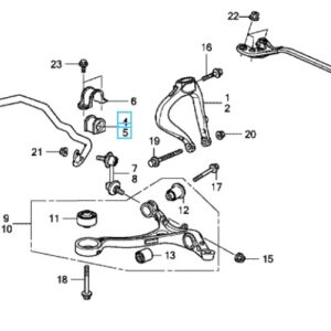 Honda Accord 2009-2015 Front ARB D Bush