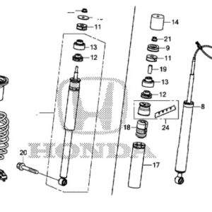 Honda Civic Tourer 2012-2016 OSR Spring Upper Mount