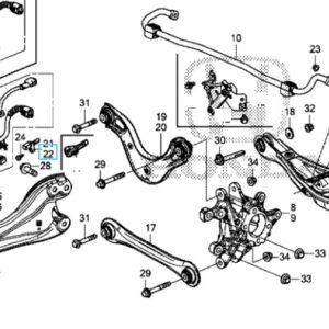 Honda Civic 2017-2021 NSR ABS Sensor