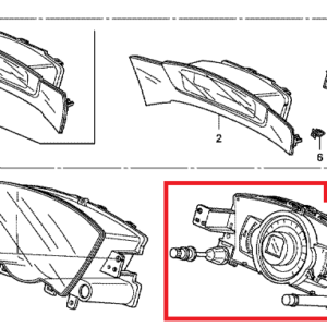 Honda Civic 2006-2011 Meter Assembly