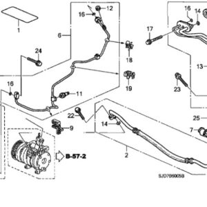 Honda FR-V AC O-Ring 1/2"