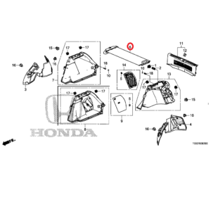 Honda Civic 2017-Current Tonneau Cover, 84400-TGG-A01ZA