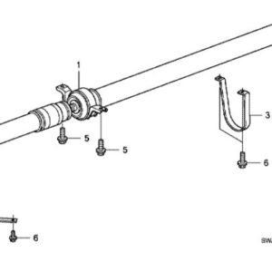 Honda CR-V 2007-2012 Prop Shaft Bolt 8x21