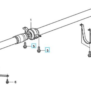 Honda CR-V 2007-2012 Prop Shaft Bolt 10x29