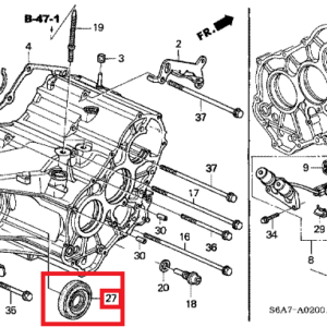 Honda Civic Oil Seal