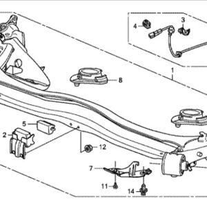 Honda Insight NSR ABS Sensor
