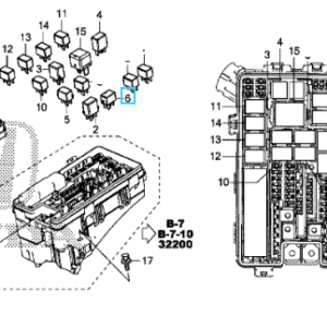 Honda Various Models - Relay Various Uses