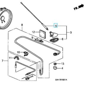 Honda Jazz 2002-2008 Roof Aerial