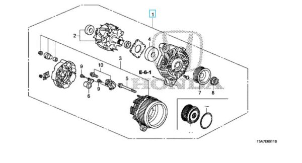 Honda Jazz 2016-2020 Alternator