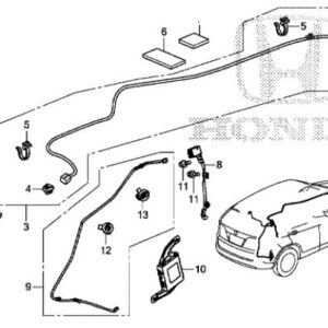 Honda CR-V 2013-2018 'Shark Fin' Antenna