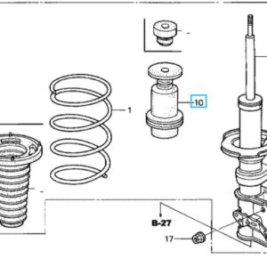 Honda Civic 2002-2005 Front Bump Stop