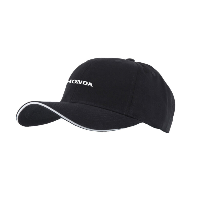 Honda Baseball Cap Black and White Sandwich Trim Honda Direct Parts