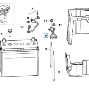 Honda Civic 2006-2011 Battery Plate