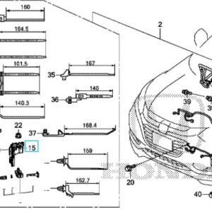 Honda HR-V 2016-2018 Battery Fuse Terminal