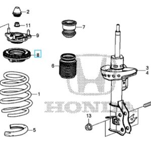 Honda Civic Tourer 2014-2017 Front Shock Absorber Bearing