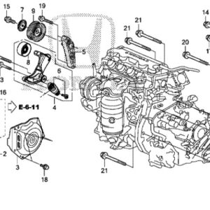 Honda CR-V Petrol 2014-2018 Auxiliary Belt