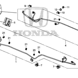 Honda CR-V 2015-2018 NSR Parking Sensor Bezel