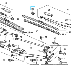 Honda Civic 2006-2011 Blade Cover LH