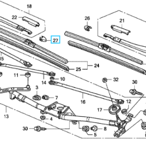 Honda Civic 2006-2011 Blade Cover RH