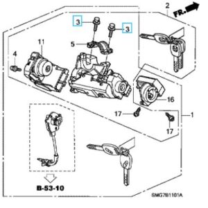 Honda Shear Bolt - Various Models