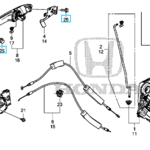 Honda- Various models Bolt washer 6x12