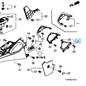 Honda Civic 2012-2015 Gear Lever Boot