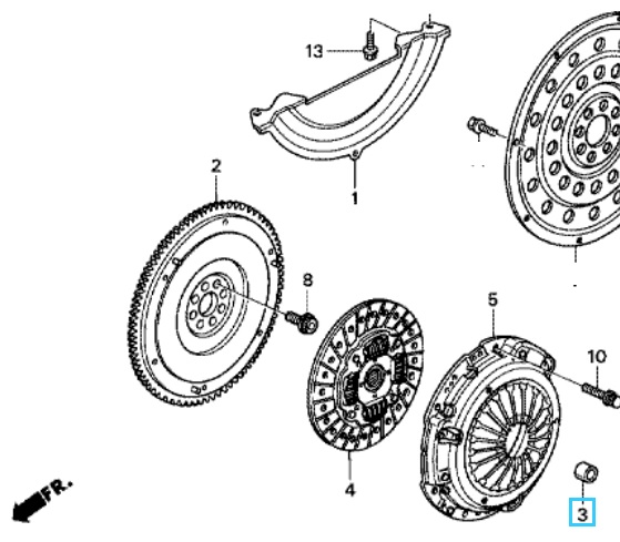 Stage 2 Clutch Kit For 2004-2012 Mitsubishi 2.4L - Eclipse, Lancer, Outlander (Carbon Kevlar)