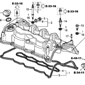Honda CR-V Diesel 2007-2012 Water Hose Clamp