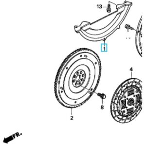 Honda CR-V 2002-2006 Torque Converter Cover