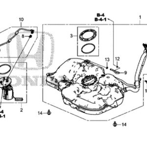 Honda Civic Diesel 2018-2020 Fuel Capless Unit