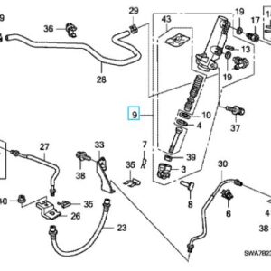 Honda CR-V I-CTDI Diesel 2007-2009 Clutch Master Cylinder