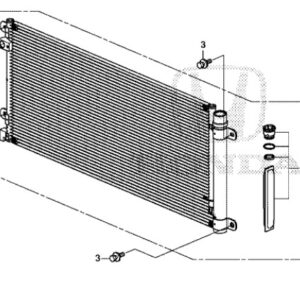 Honda HR-V Petrol 2019-2020 AC Condenser