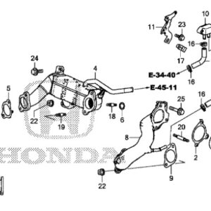 Honda Civic 2012-2016 EGR Valve