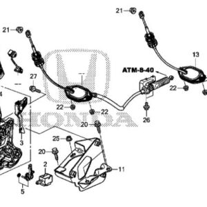Honda CR-V Auto 2013-2018 Escutcheon Panel