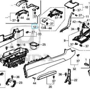Honda Civic 2017-2021 Escutcheon Panel