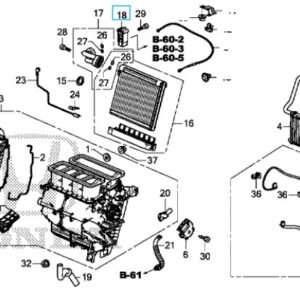 Honda Civic 2012-2015 Expansion Valve