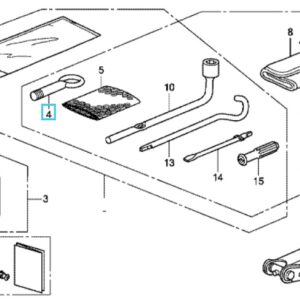 Honda Jazz 2009-2015 Eyebolt