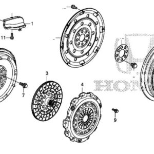 Honda Civic 1.5 2017-2021 Flywheel