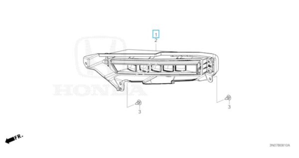 Honda HR-V 2022-2025 OSF Fog Light